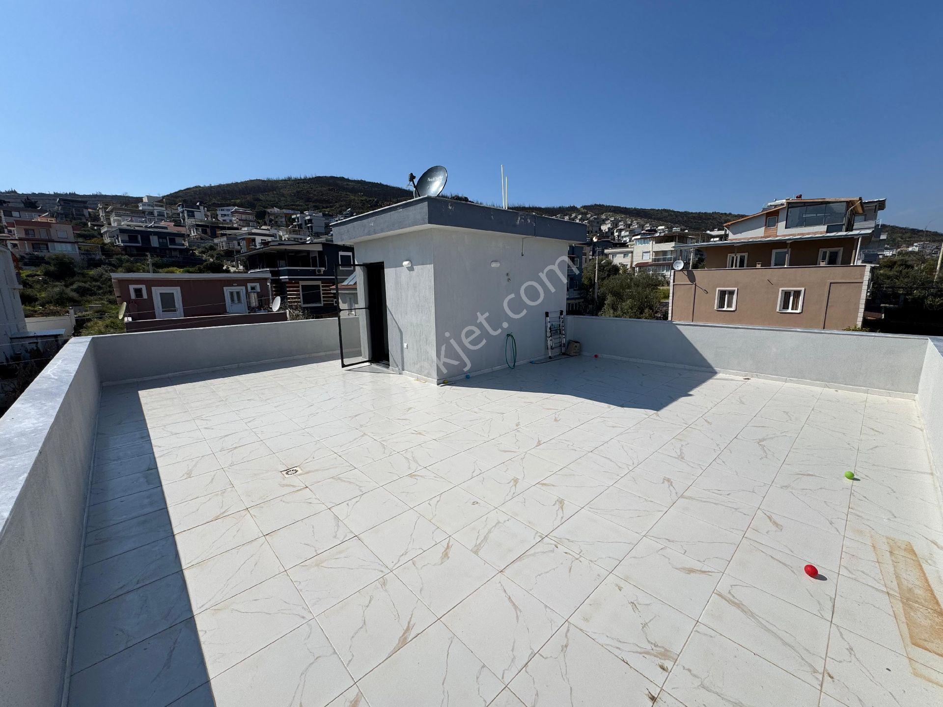 İzmir Seferihisar Atatürk Mahallesin De Satılık 4+1 Deniz Manzaralı Villa - Görsel 34