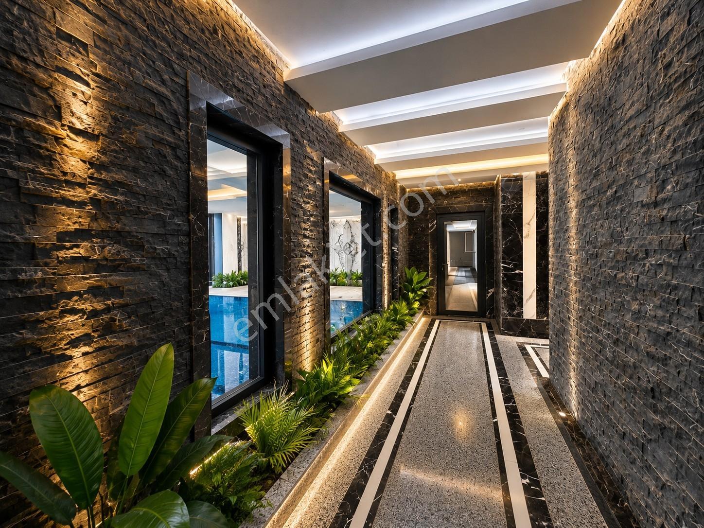 Alanya Oba 1+1 55m2 Havuz,fitness,sauna,otopark,buhar Odası,lüxx - Görsel 7