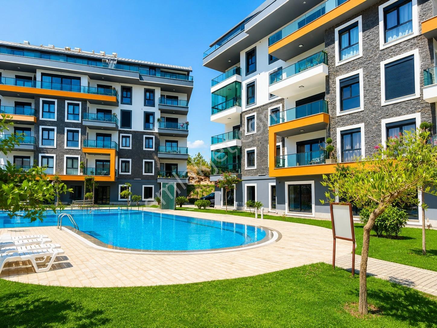 Alanya Oba 1+1 55m2 Havuz,fitness,sauna,otopark,buhar Odası,lüxx - Görsel 25