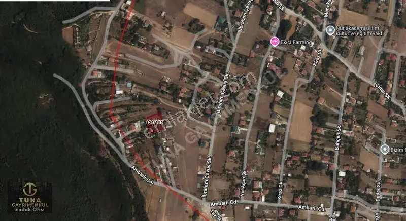 Çatalca Çanakça Tek Tapu 1364m2 Arazi - Görsel 3