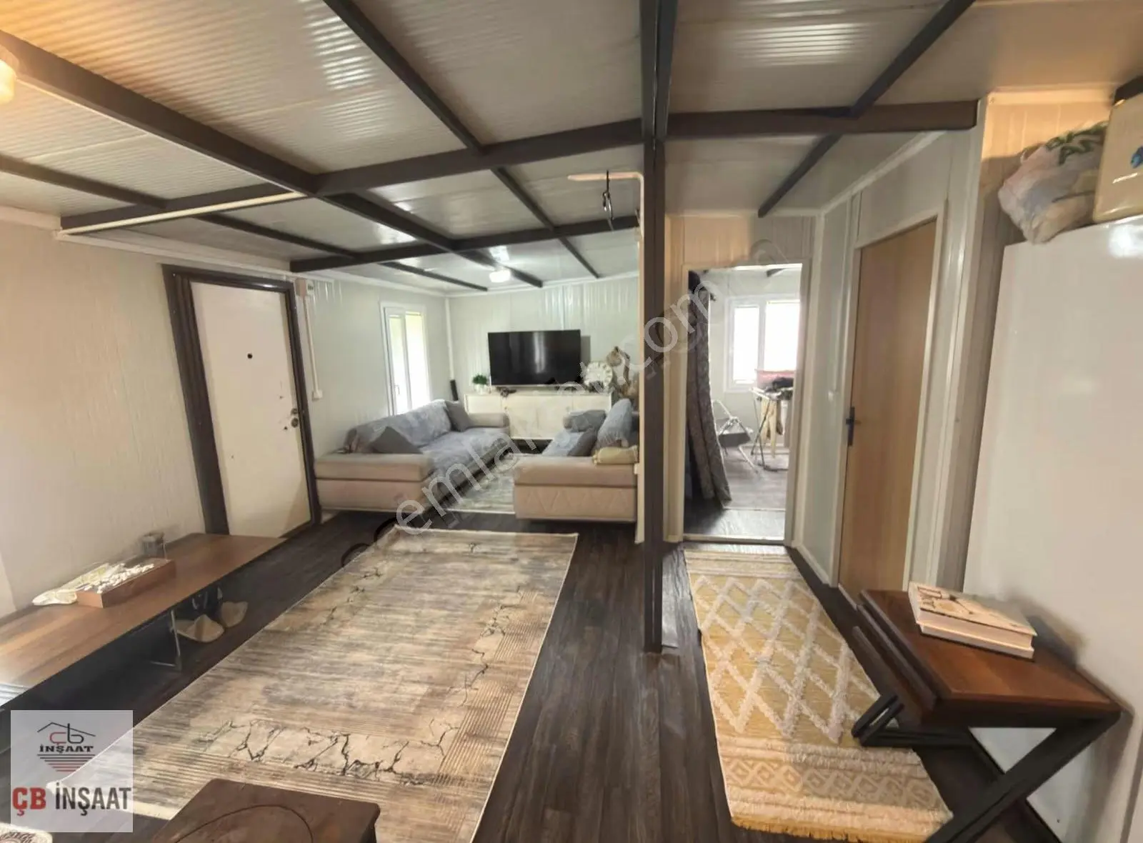 Kabakça'da 400m2 Tarla İçinde 2+1 Prefabrik Ev Sondajlı Ve Çitli - Görsel 2