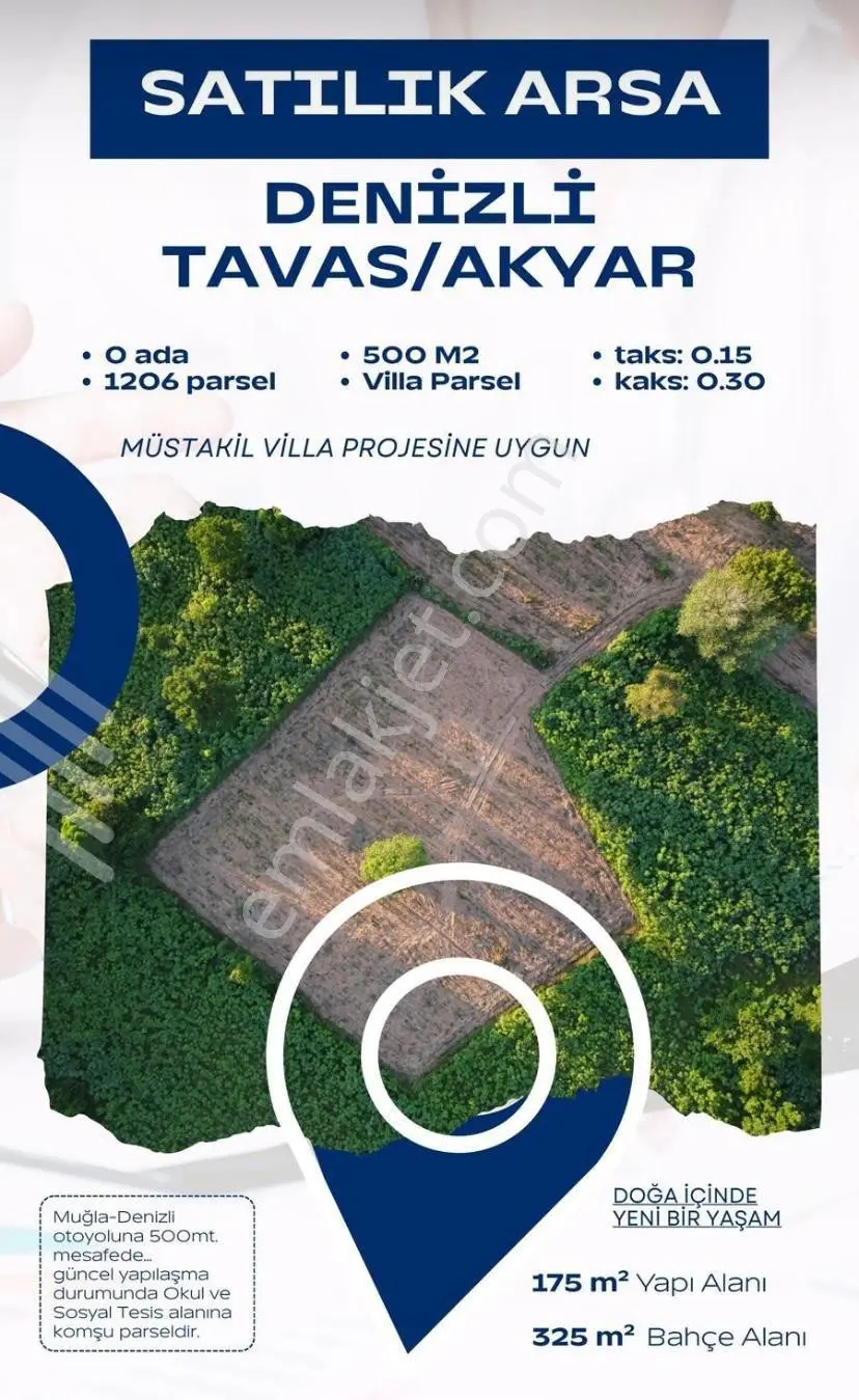 Satılık İmarlı Arsa