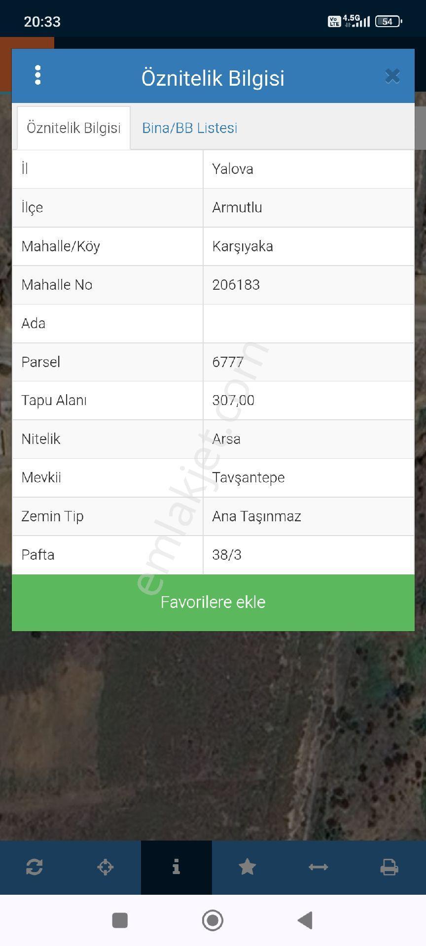 Yalova Armutlu'da Full Deniz Manzaralı 307 Mt.arsa - Görsel 21