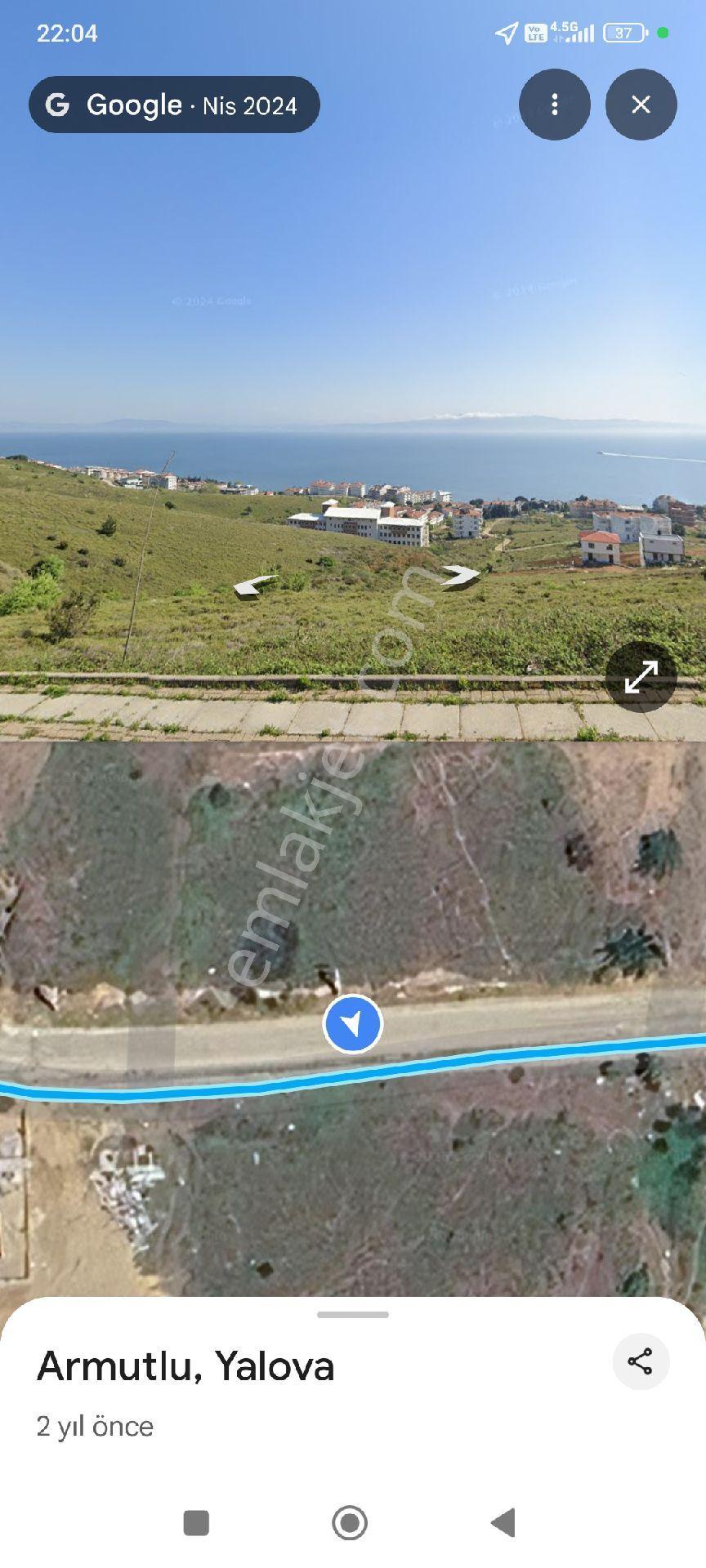 Yalova Armutlu'da Full Deniz Manzaralı 307 Mt.arsa - Görsel 9