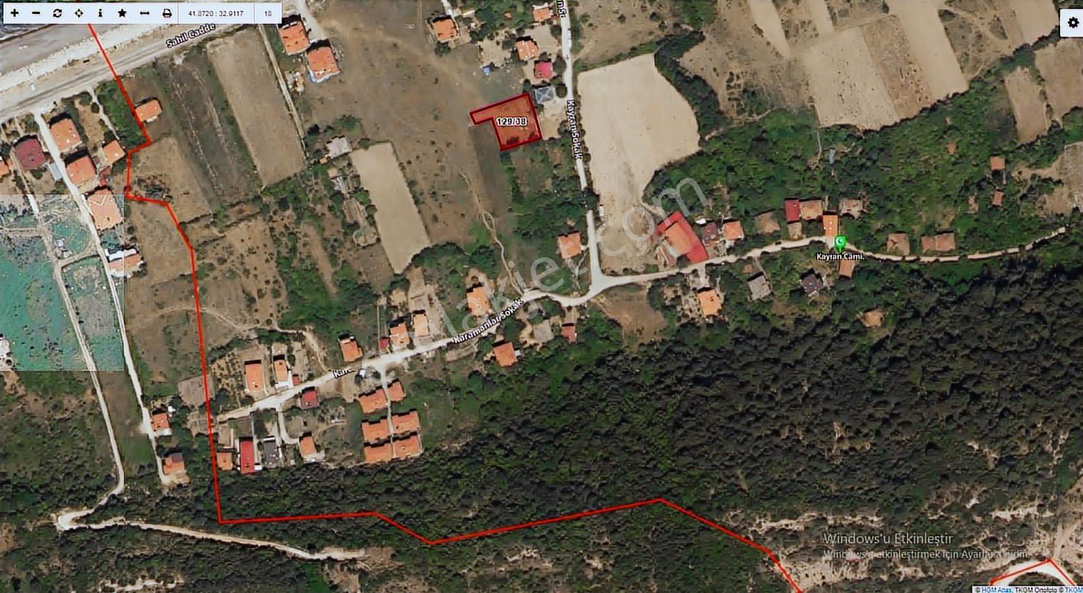 Kastamonu Cide Kumluca Mahallesinde 870.29m2 Satılık Kupon Arsa - Görsel 17