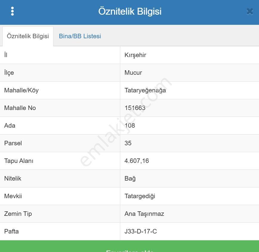 Mucur Tataryeğenağa 4607.m2.köyiçi Yol,elektirk,su,dipinde Bağ.. - Görsel 4