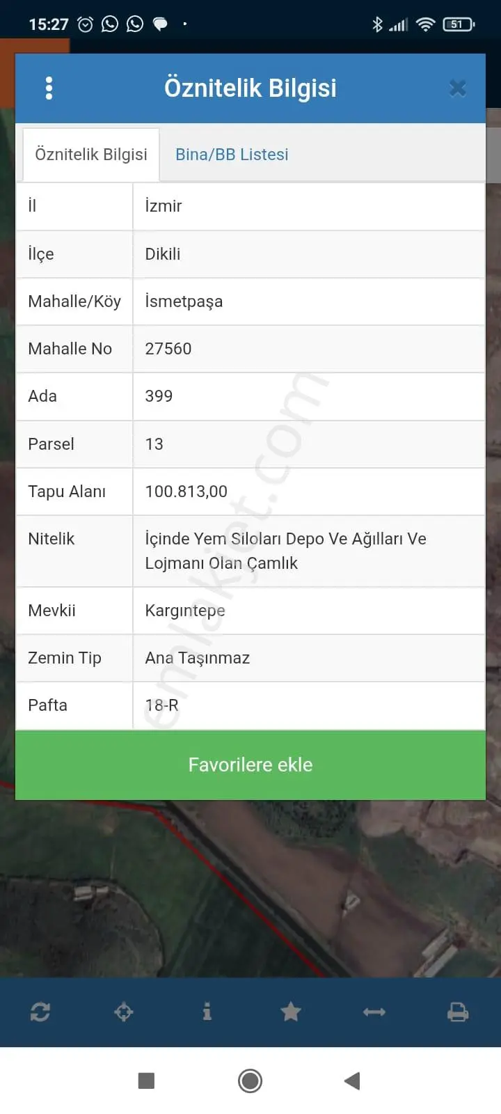 Dikili İsmet Paşa Mah. Yatırımlık Ticari Satılık Arsa - Görsel 2