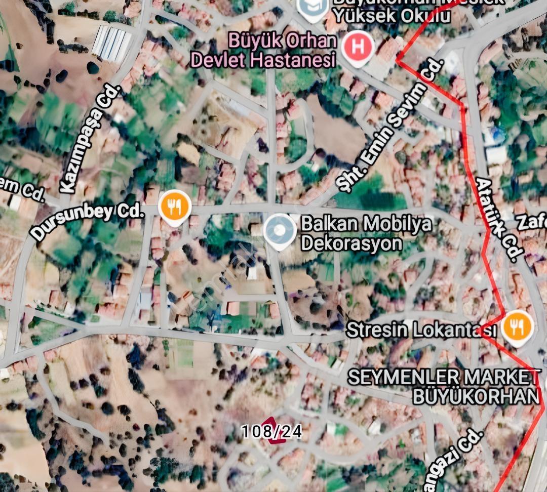 Bursa Büyükorhan İlçe Merkezinde Satılık Arsa - Görsel 9