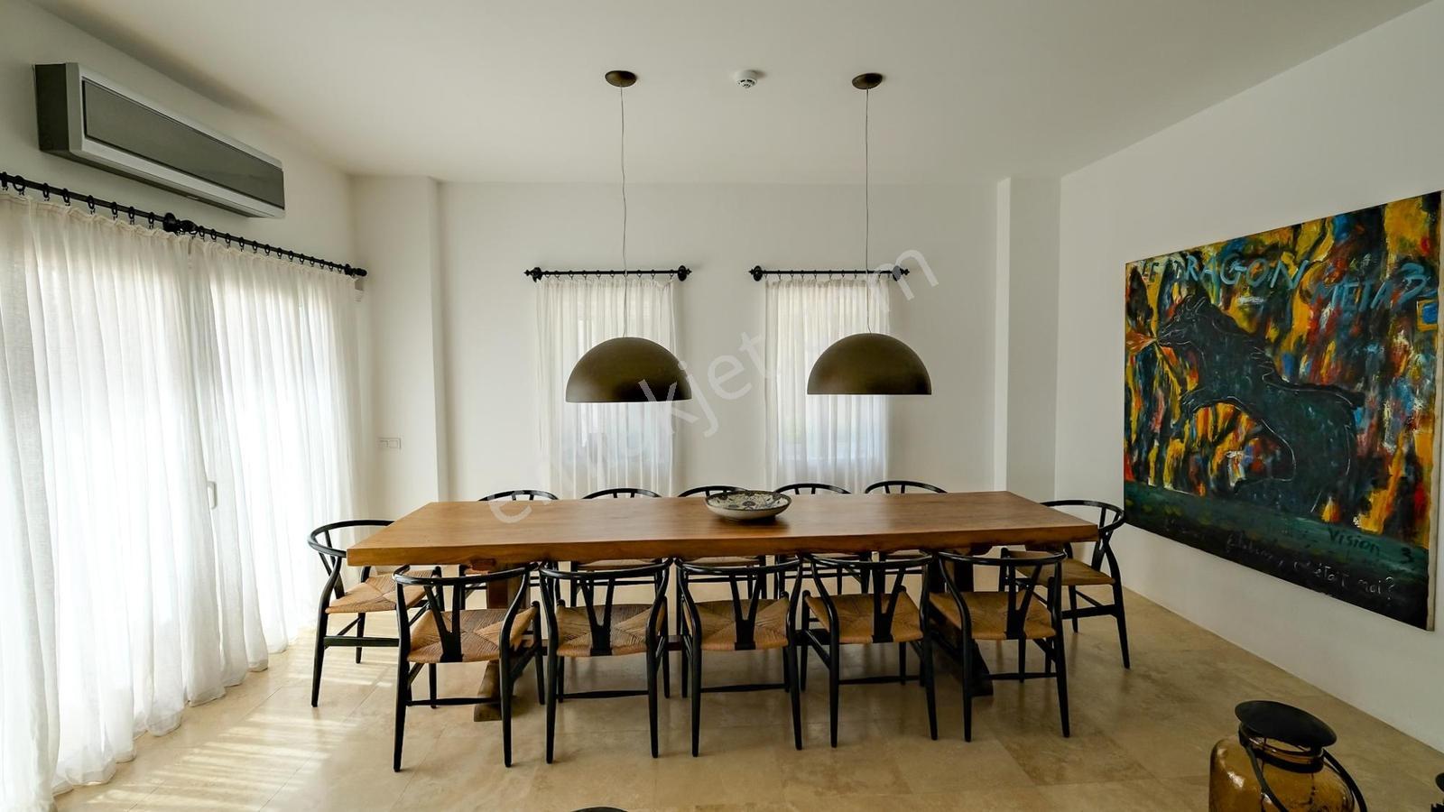 Bodrum Bardakçıda Kale Manzaralı Ultra Lüks 6+2 Vılla - Görsel 31