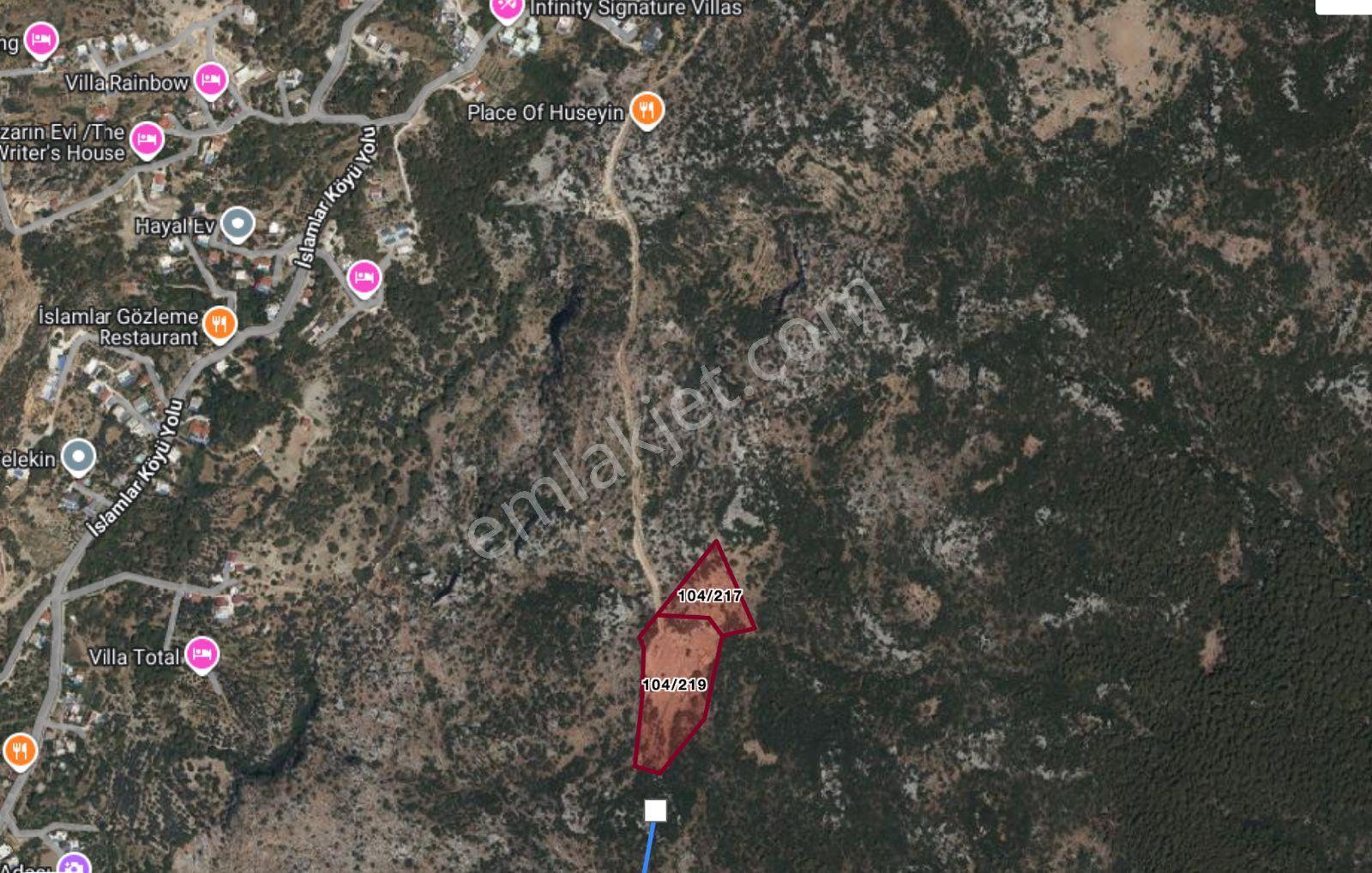 Kaş Kalkan İslamlar 23 Dönüm Valilik Onaylı Satılık Arazi - Görsel 4