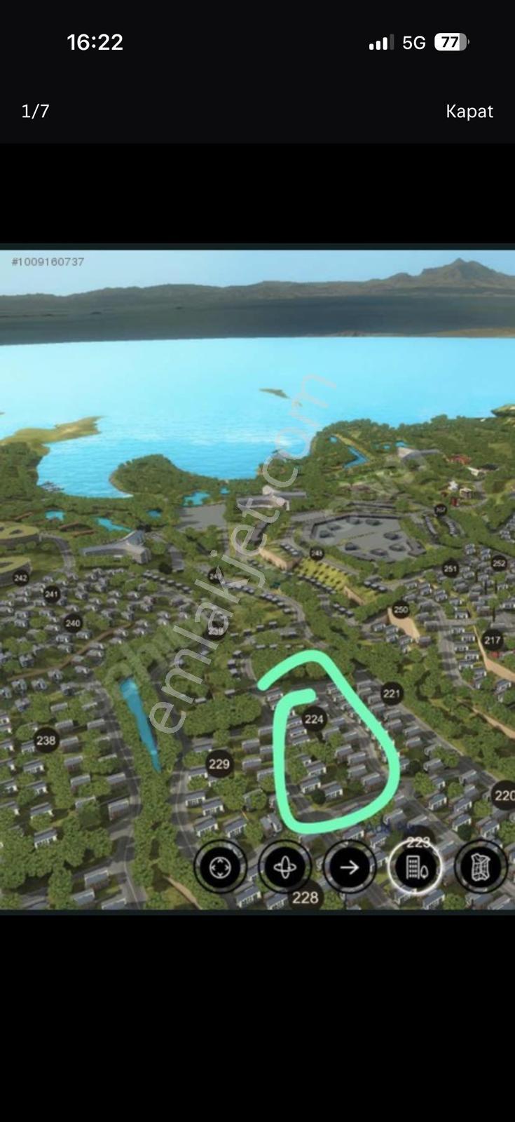 Nef City 82 Projesinde 412 M² Tek Tapulu Yatırımlık Arsa - Görsel 4