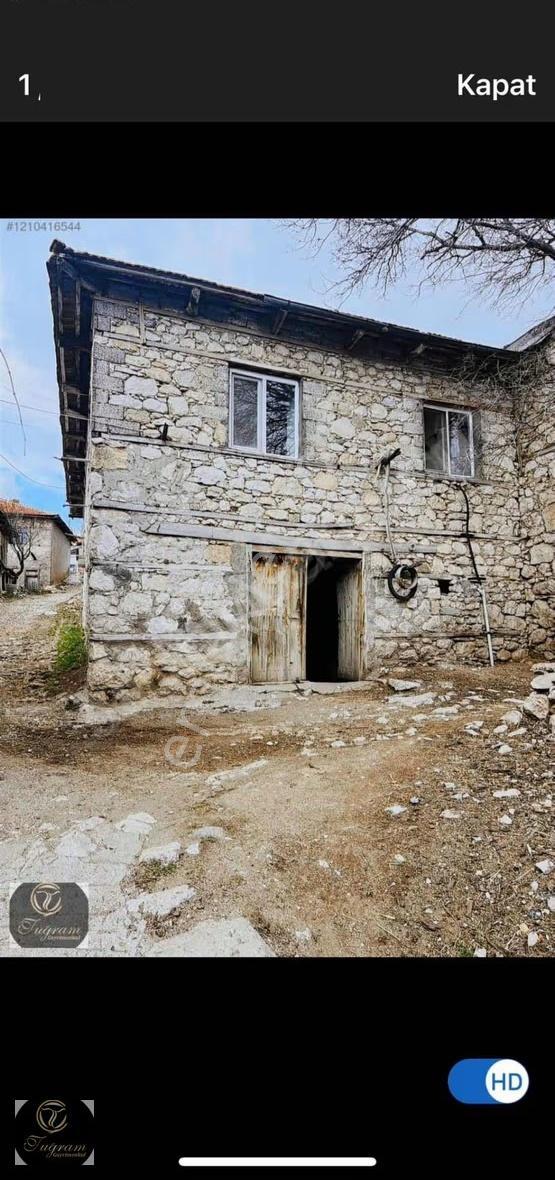 Burdur Merkez Halıcılar Köyünde Satılık 2 Katlı Taş Ev - Görsel 7