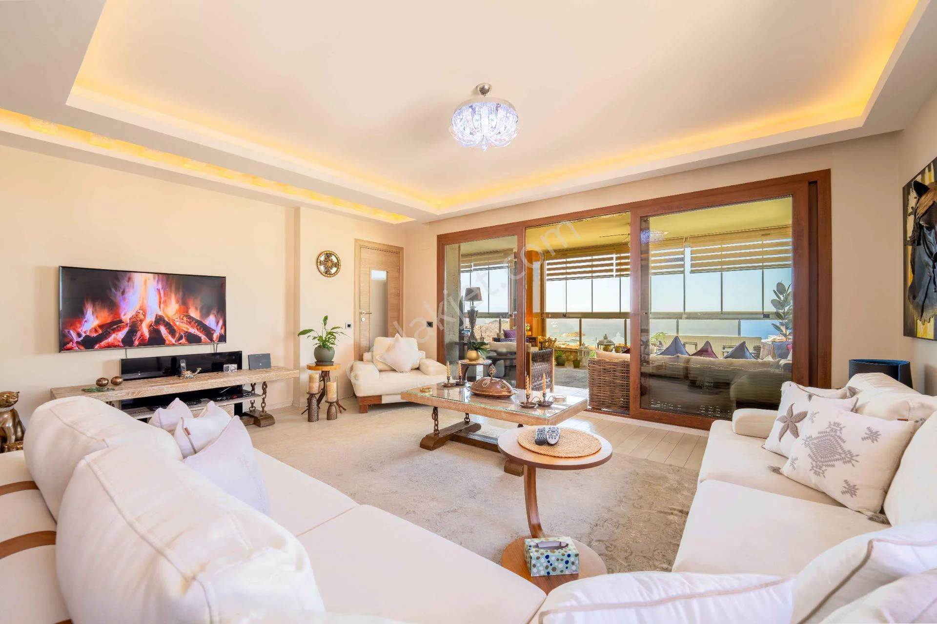 Kuşadası Trend Royal 1'de Deniz Manzaralı Eşyalı Satılık Daire - Görsel 5