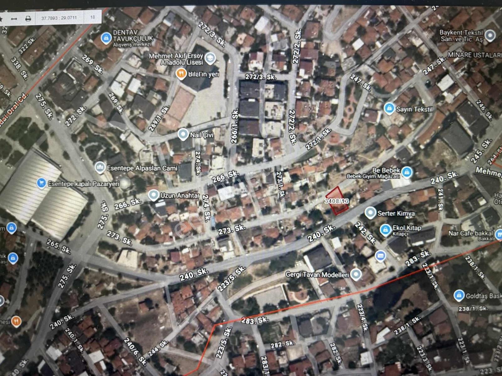Yatırımlüx'ten Esentepe Mh. 316 M2 İmarlı Arsa
