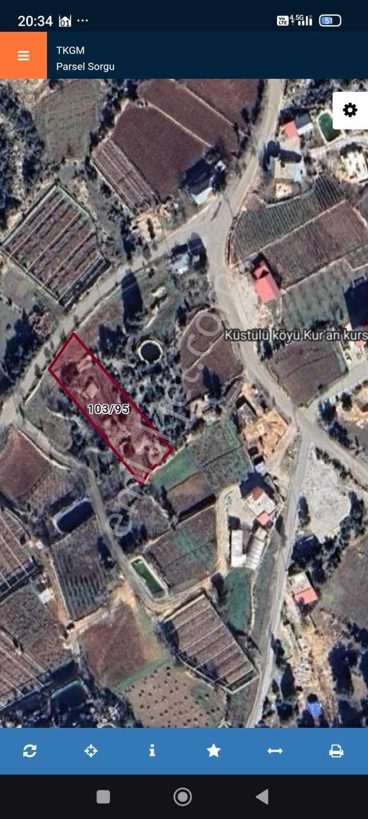 Erdemli Küstüllü Merkezde Villa İmarlı Arsa - Görsel 15