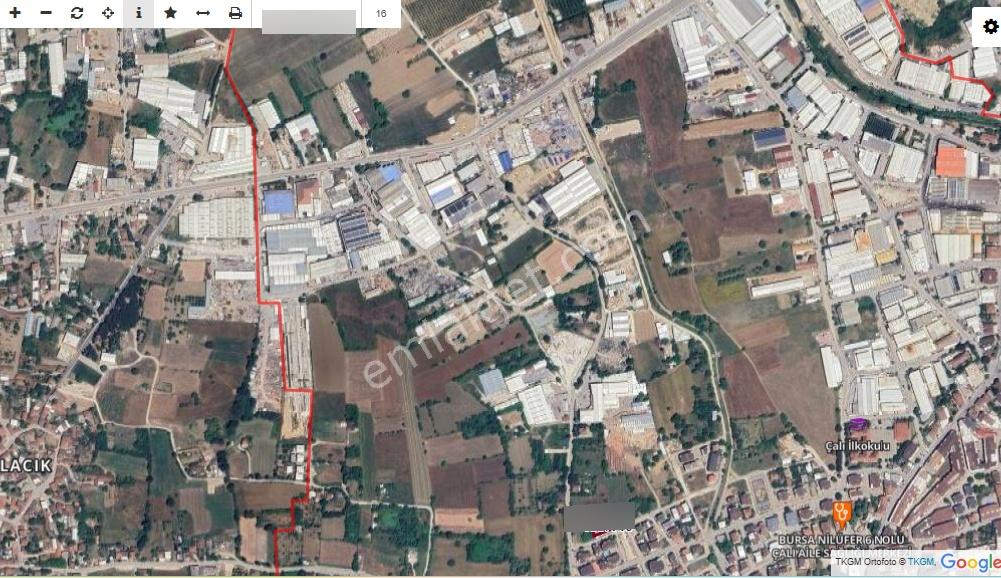Çalı Merkezde İmara Komşu Asfalt Yola Cephe 866m2 Kiralık Arazi - Görsel 27