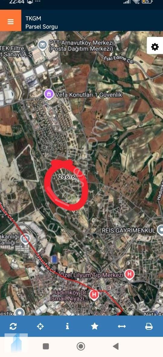 Arnavutköy Hadımköy De Satılık 512 M2 Arsa Harika Konum Da - Görsel 2