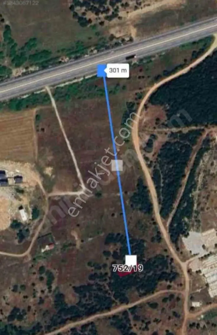Arga'dan Didim Akyeniköyde 374m2 Satılık Arsa - Görsel 2