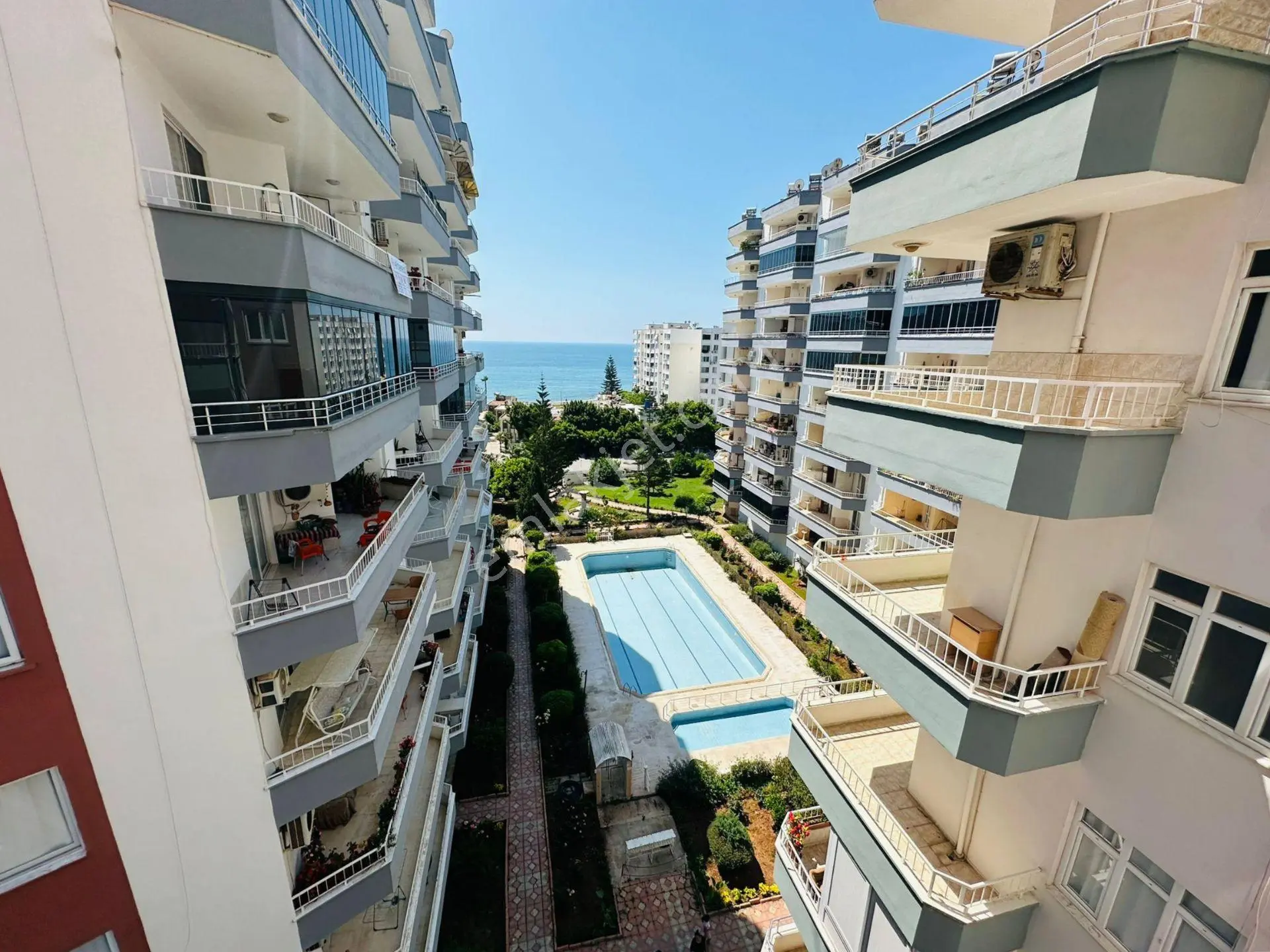 Ethereal'den Tece'de Deniz Manzrlı B.mtk,kombili,eşyalı 2+1