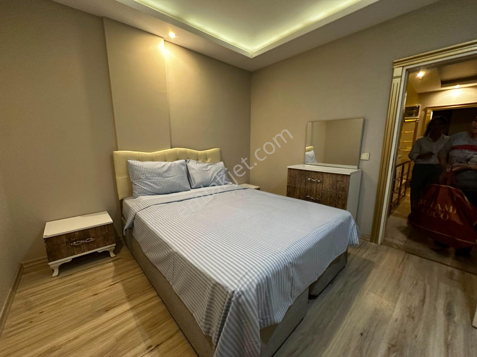 Alanya Kargıcakta Kiralık Manzaralı 5+2 Müstakil Eşyalı Villa - Görsel 20
