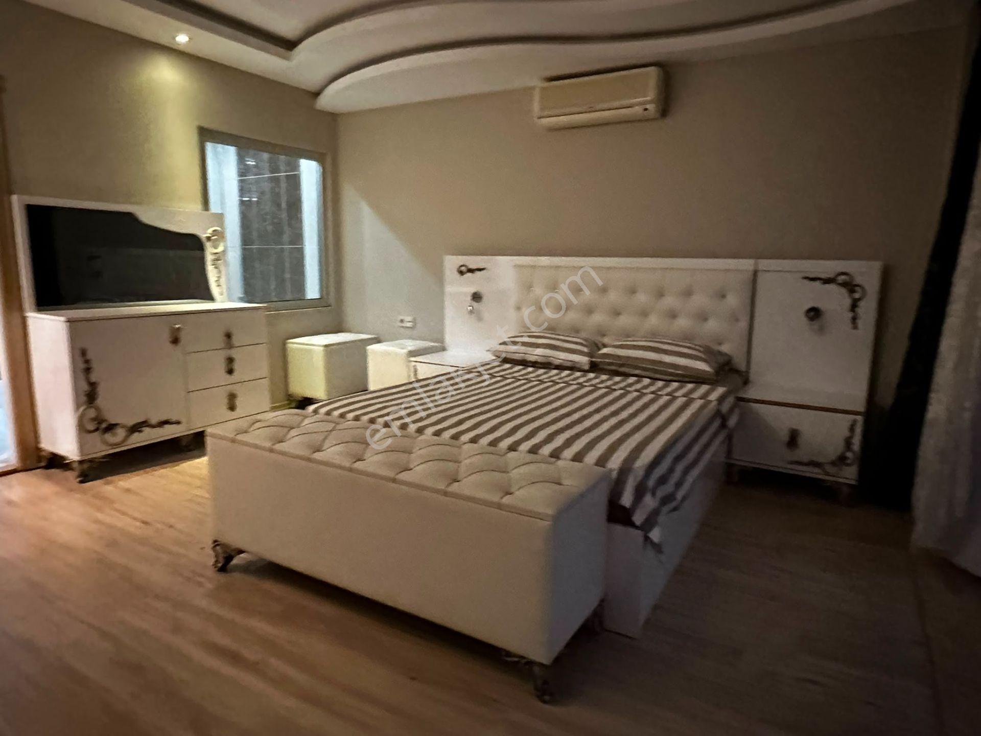 Alanya Kargıcakta Kiralık Manzaralı 5+2 Müstakil Eşyalı Villa - Görsel 16