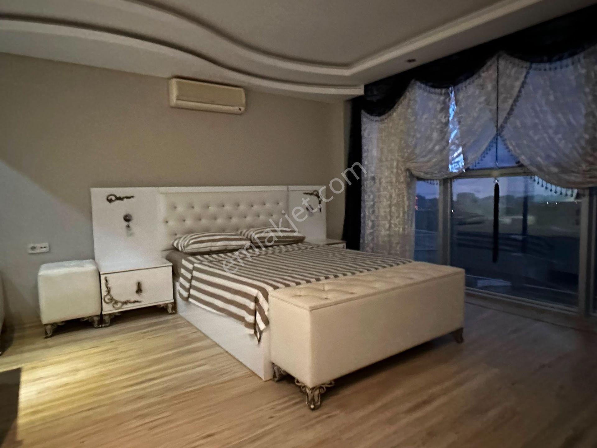 Alanya Kargıcakta Kiralık Manzaralı 5+2 Müstakil Eşyalı Villa - Görsel 11
