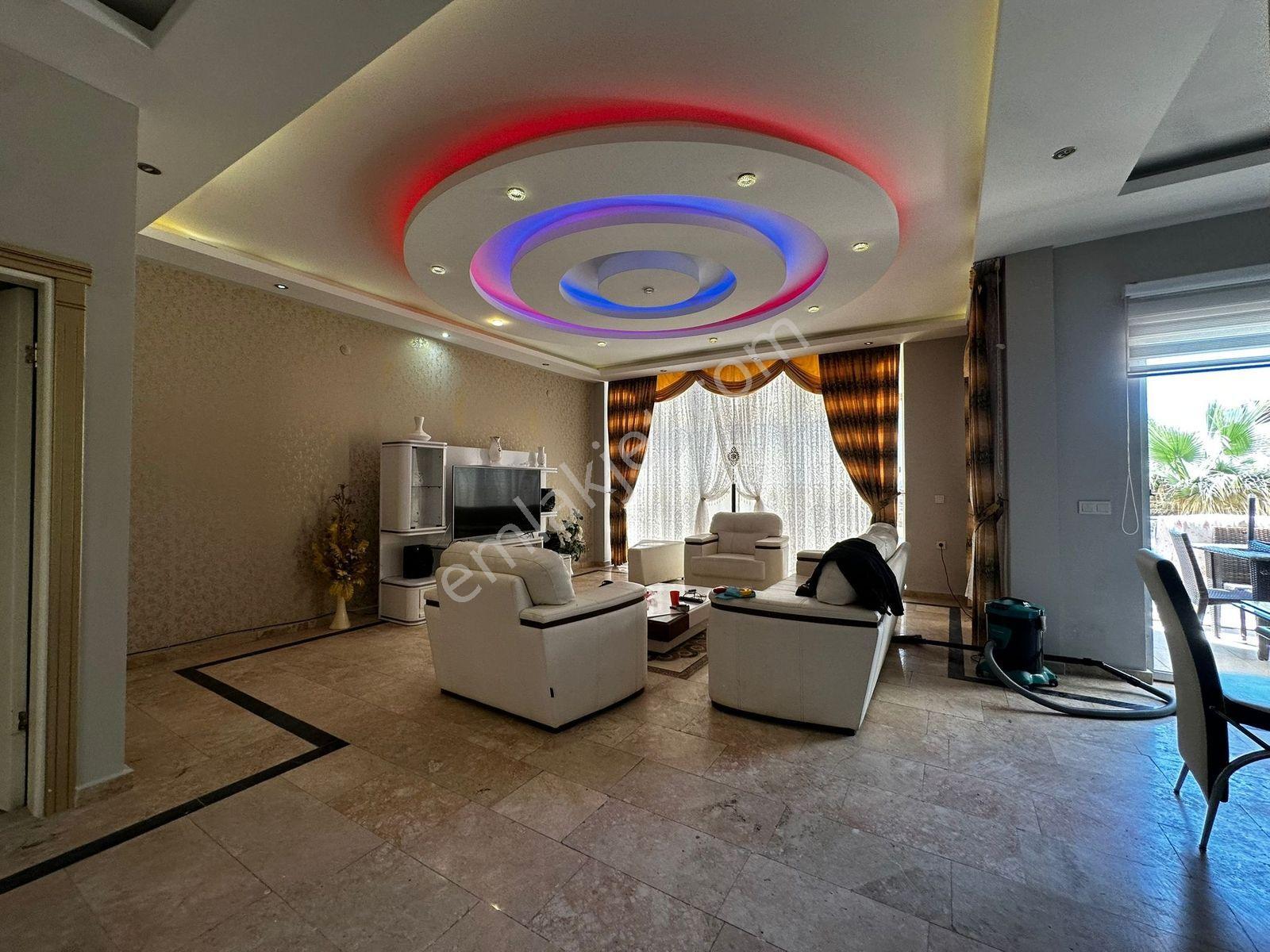 Alanya Kargıcakta Kiralık Manzaralı 5+2 Müstakil Eşyalı Villa - Görsel 3