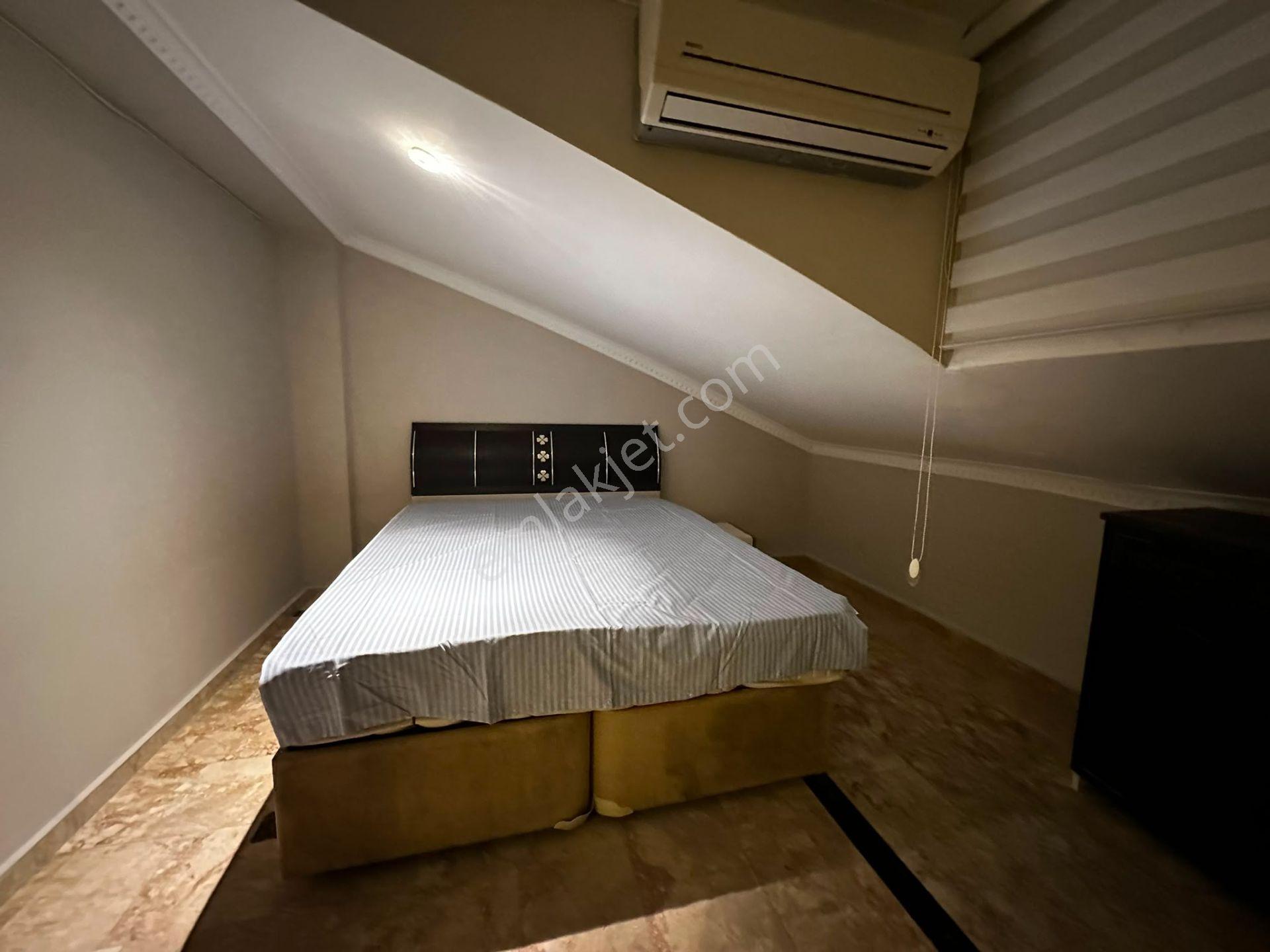 Alanya Kargıcakta Kiralık Manzaralı 5+2 Müstakil Eşyalı Villa - Görsel 22