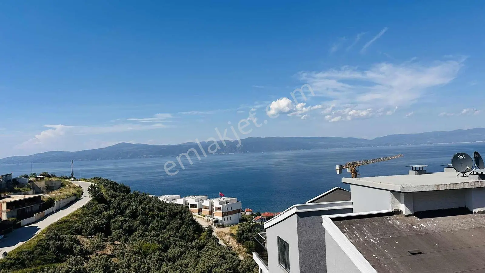 Setelden Park Levent Sitesi Deniz Manzaralı Satılık 3+1 Daire