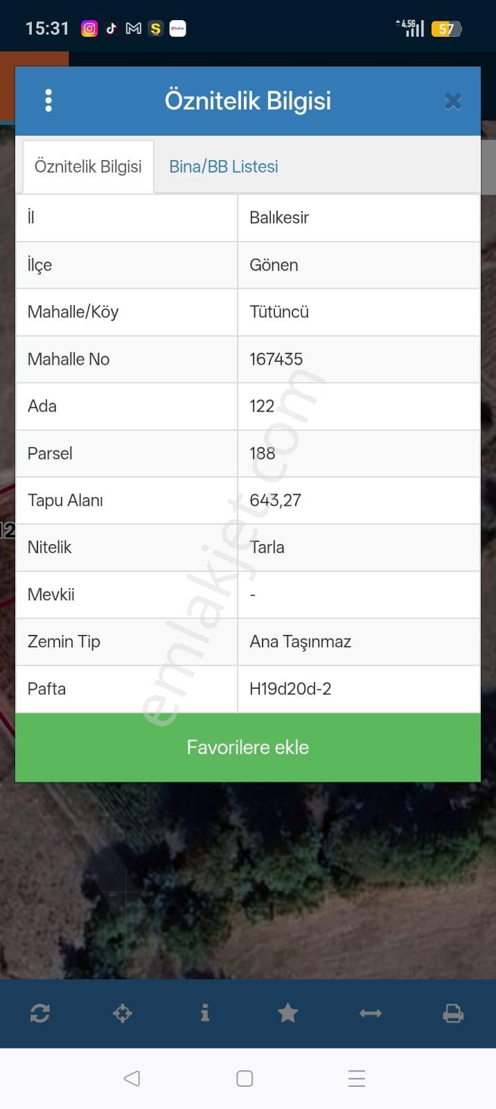Se&as Exclusıve: Gönen Tütüncüler 2072 Metre² Yatırımlık Fırsat Arazi - Görsel 23