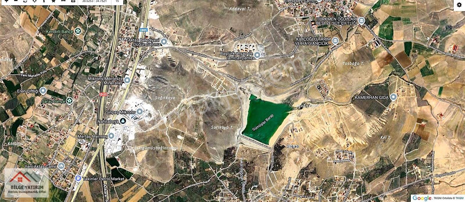 Niğde-merkez-gümüşler Barajı Manzaralı Satılık Köşe Parsel Arsa - Görsel 3