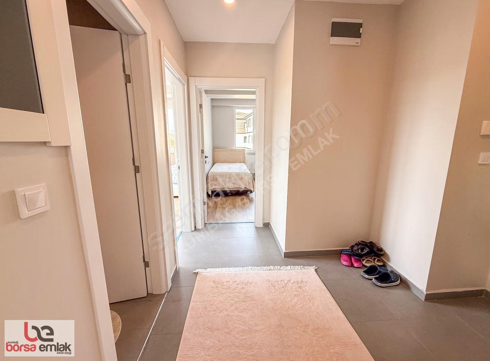 Kumbağ Havuzlu Sitede Eşyalı Kiralık Lüks 2+1 Daire - Görsel 22
