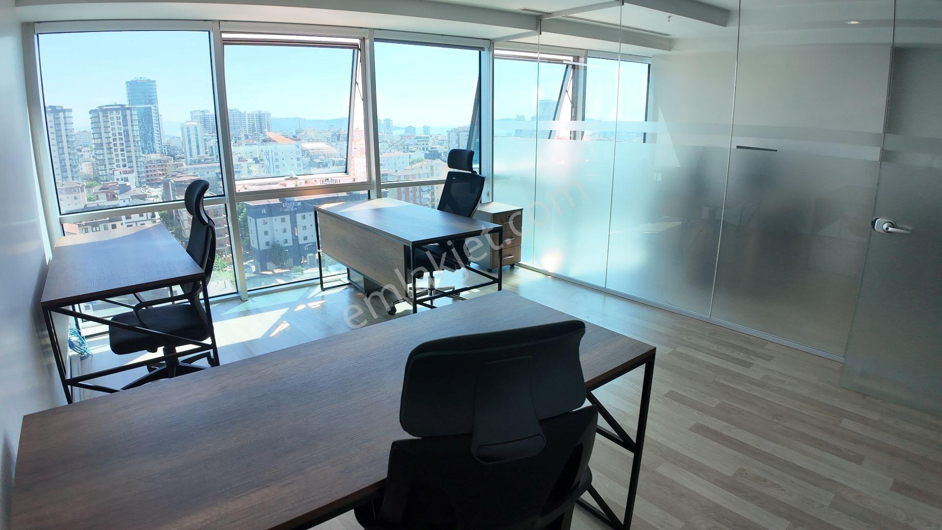 Kartal Hukukçular Towers Yüksek Kat Deniz Manzaralı Kiralık Ofis - Görsel 12