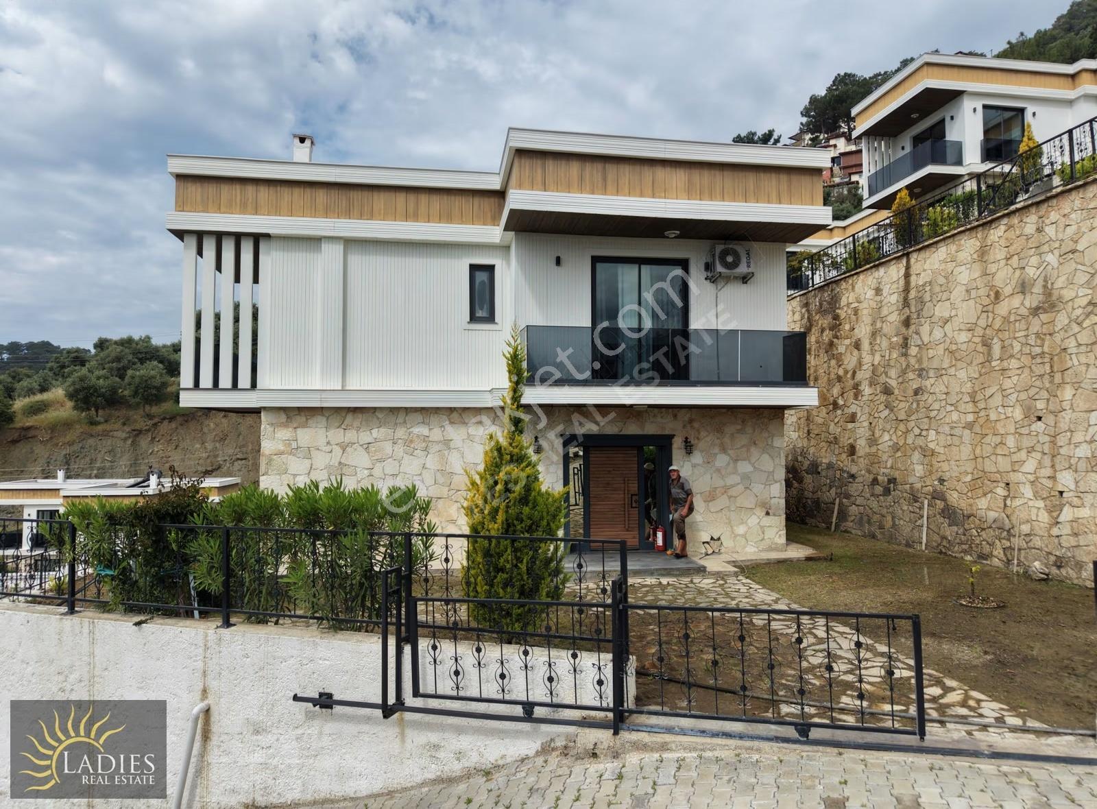 Muğla Ortaca Sarıgerme'de Full Deniz Ve Doğa Manzaralı Villa - Görsel 10