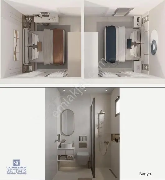 Bodrum Eskiçeşme'de Marinaya Yakın Projede 2+1 Satılık Daire