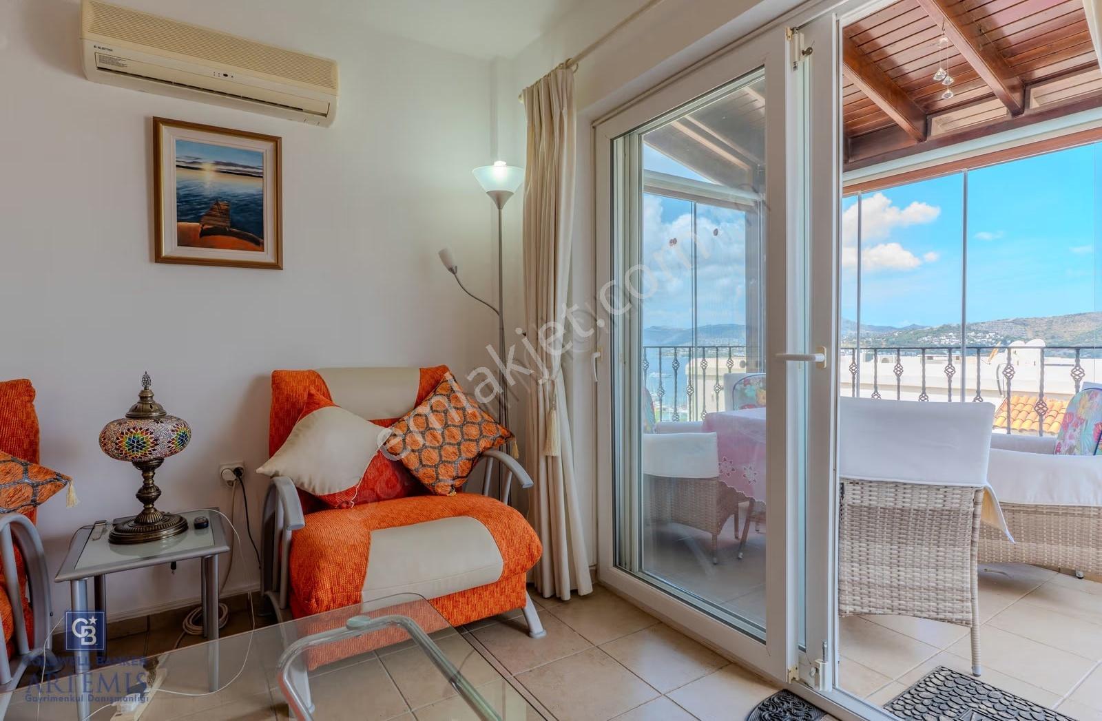 Bodrum Bitez B-lıfe Sitesinde Deniz Manzaralı Eşyalı 3+1 Kiralık - Görsel 4
