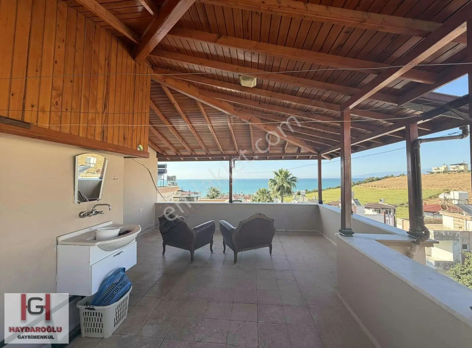 Arsuz Başak Sitesi'nde Satılık Deniz Manzaralı Villa - Görsel 3