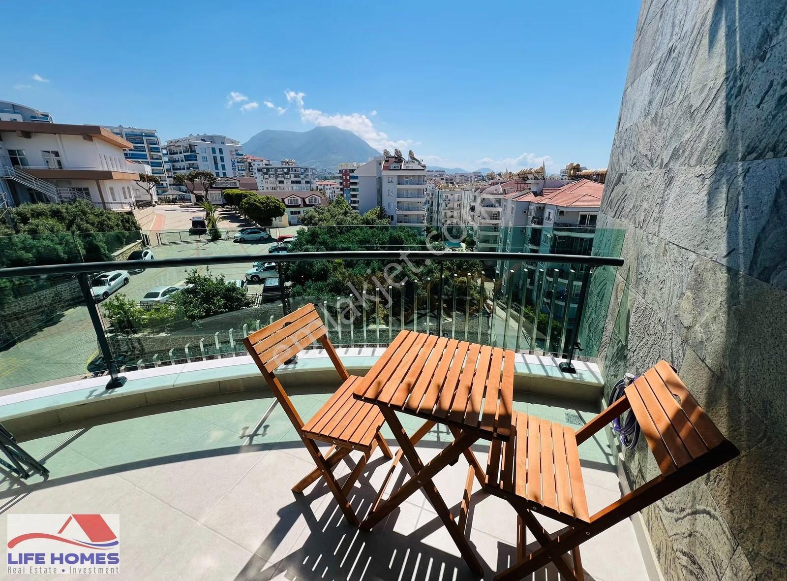 Alanya Tosmur'da Site İçi Lüks Kiralık 1+1 Daire (denize 100m) - Görsel 32