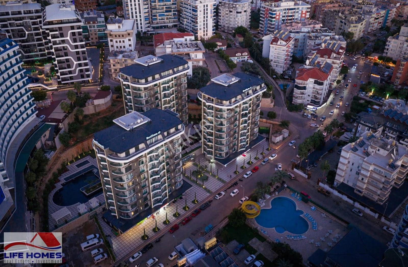 Alanya Tosmur'da Site İçi Lüks Kiralık 1+1 Daire (denize 100m) - Görsel 29