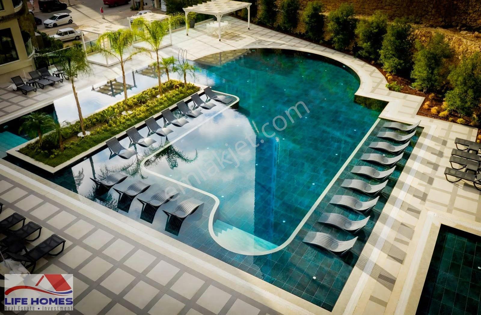 Alanya Tosmur'da Site İçi Lüks Kiralık 1+1 Daire (denize 100m) - Görsel 27