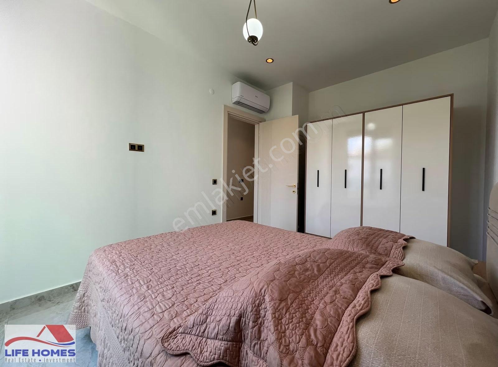 Alanya Tosmur'da Site İçi Lüks Kiralık 1+1 Daire (denize 100m) - Görsel 16