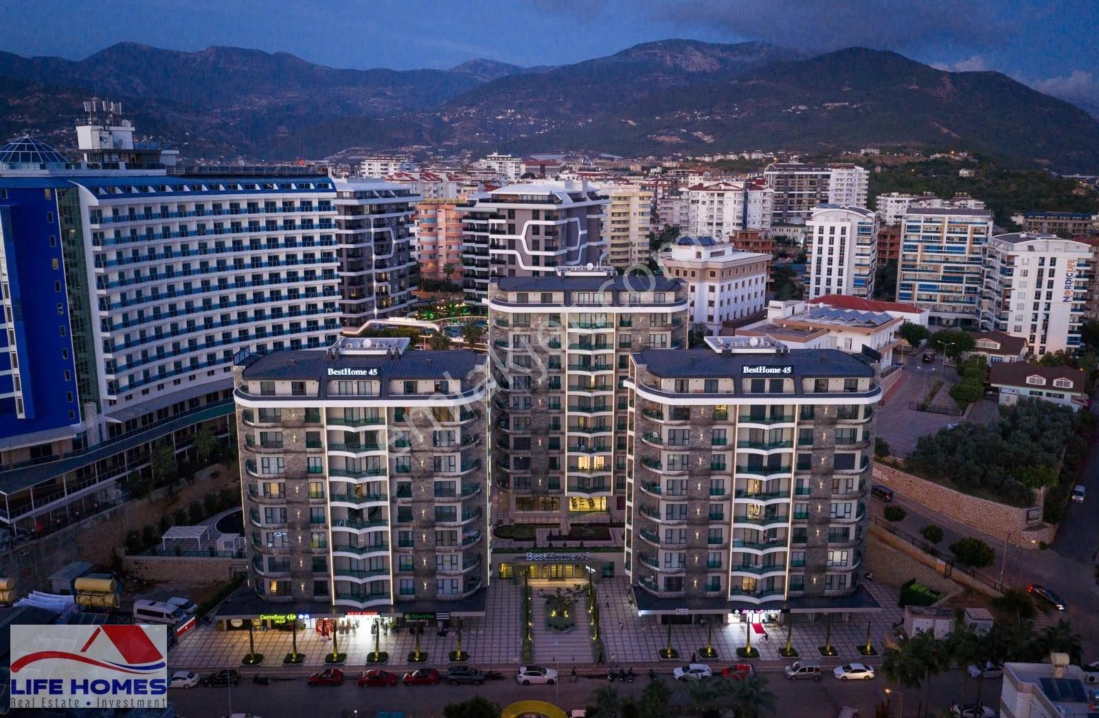 Alanya Tosmur'da Site İçi Lüks Kiralık 1+1 Daire (denize 100m) - Görsel 8