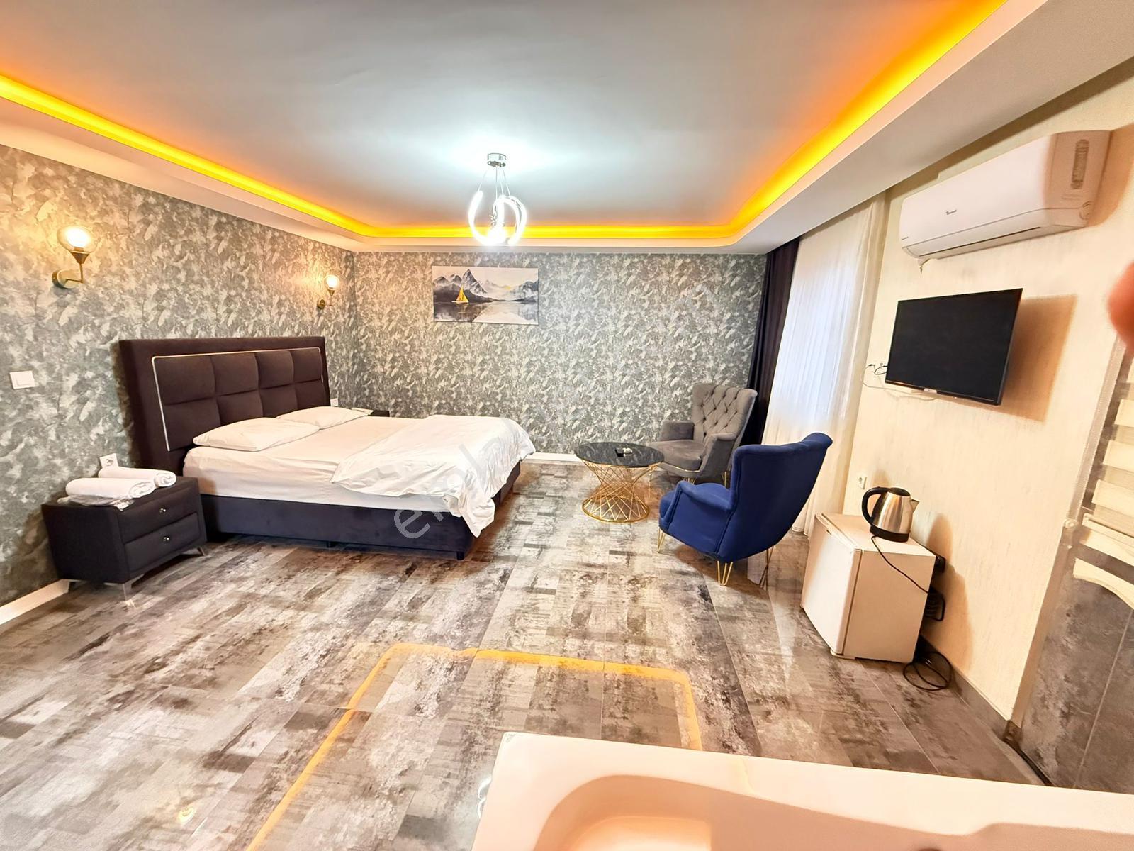 Demetevlerde Günlük Kiralık Ultra Lüks Jakuzili Sıfır Daire |otopark|klima|7/24 Hizmet| - Görsel 3