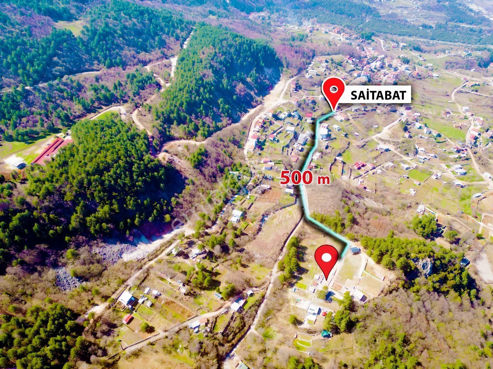 Kestel Saitabatta Taş Duvar Örülü Satılık Hobi Bahçesi - Görsel 4