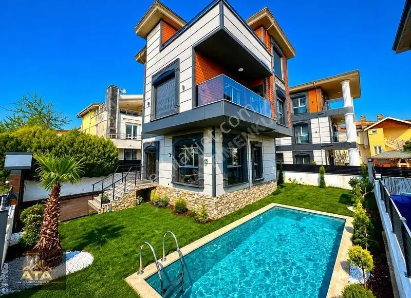 ┏ ┛deniz Tarafında┏ ┛adalar Manzaralı Havuzlu Lüx Villa..! - Görsel 4