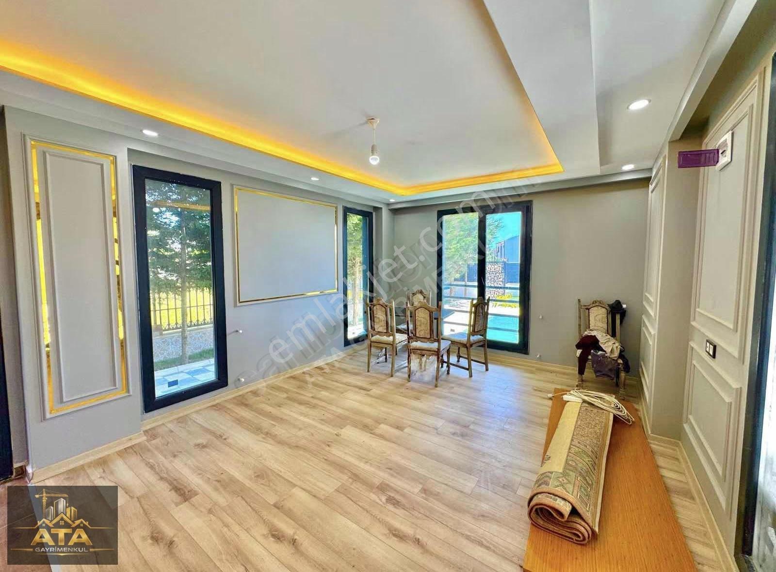 ┏ ┛önü Kapanmaz Park Cepheli┏ ┛tam Müstakil Havuzlu Lüx Villa..! - Görsel 16