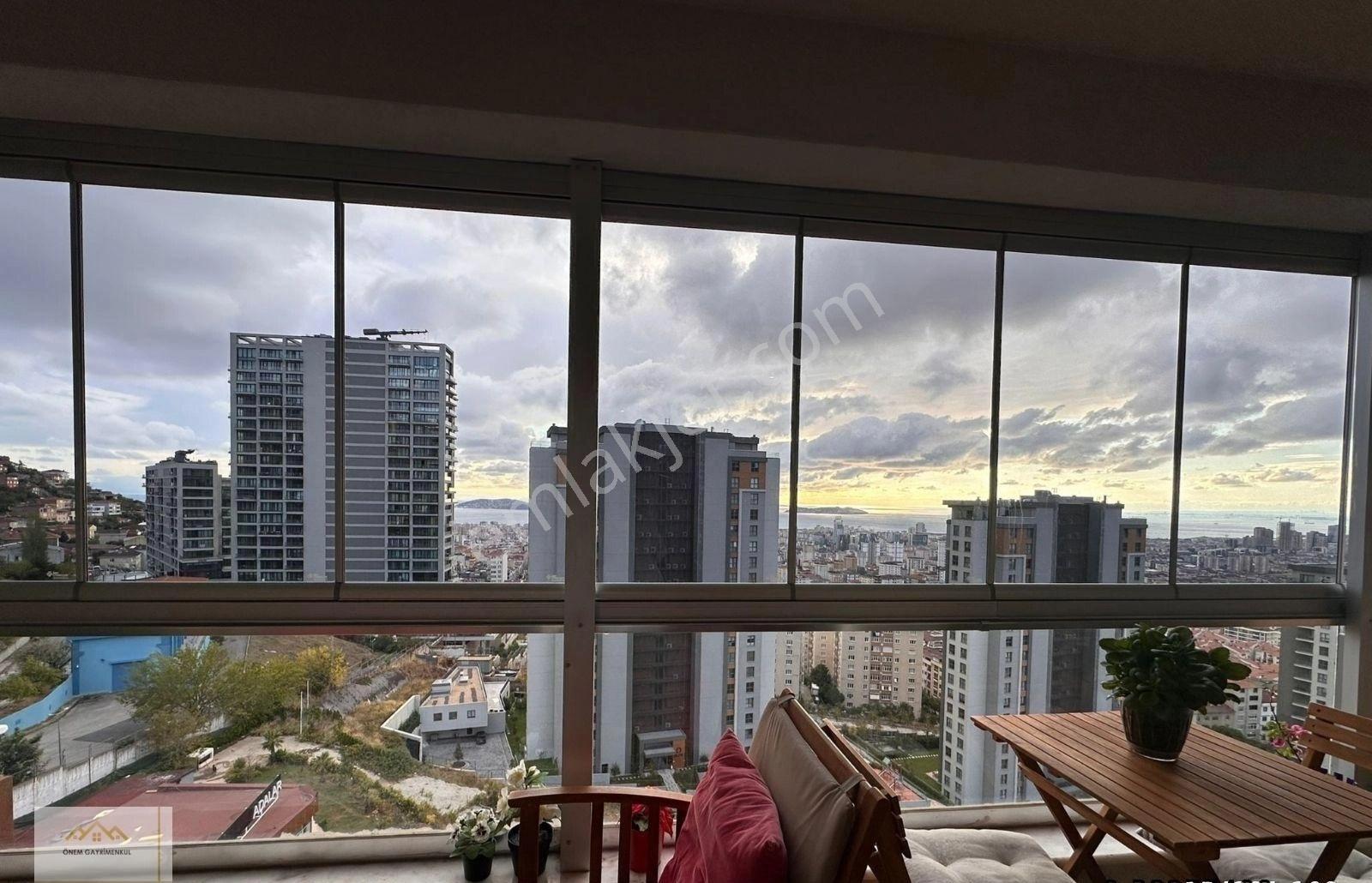 Zümrütevler Marmaroom Sitesinde 3.5+1 Deniz Manzaralı Daire - Görsel 20