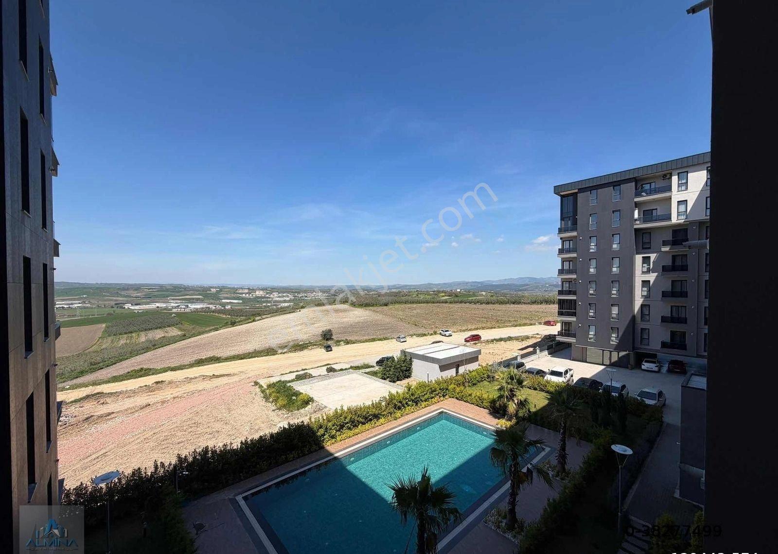 Almina'dan Havuzlu Site İçerisinde Kiralık Daire