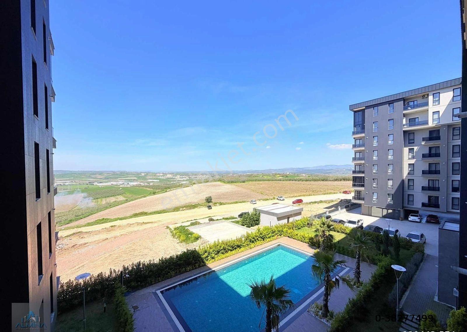 Almina'dan Havuzlu Site İçerisinde Kiralık Daire - Görsel 35