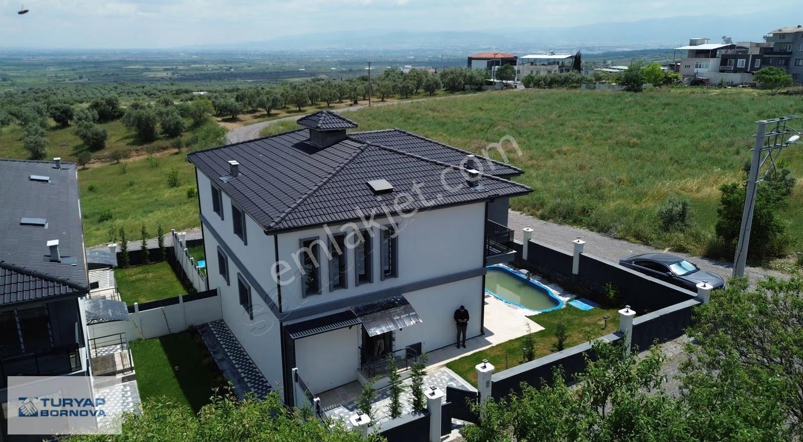 Manisa Şehzadelerde Müstakil Havuzlu Satılık Triplekex Villa - Görsel 35